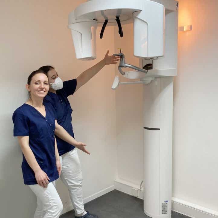 3D Röntgengerät, präzise und Strahlenarm.